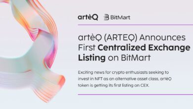 artèQ (ARTEQ) gibt erste zentralisierte Börsennotierung auf BitMart bekannt