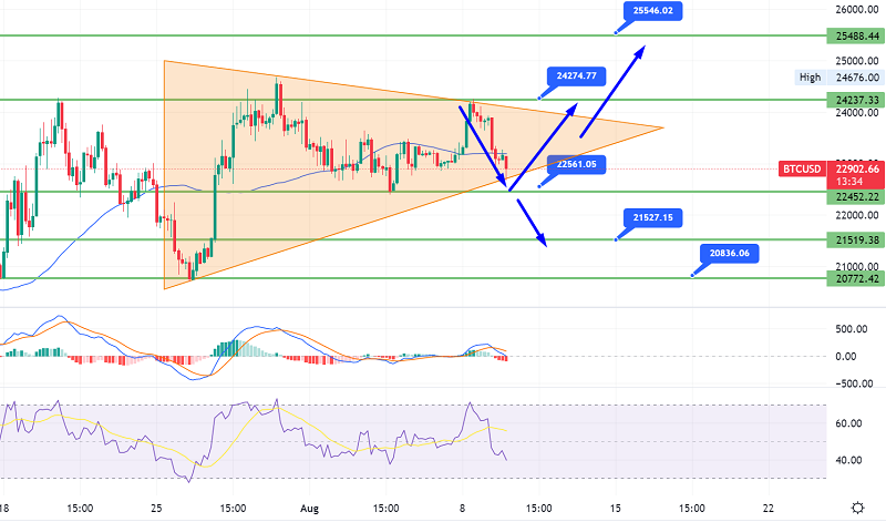 Bitcoin rutscht unter 23.000 $ – Warum könnte BTC mehr Verluste aufweisen?