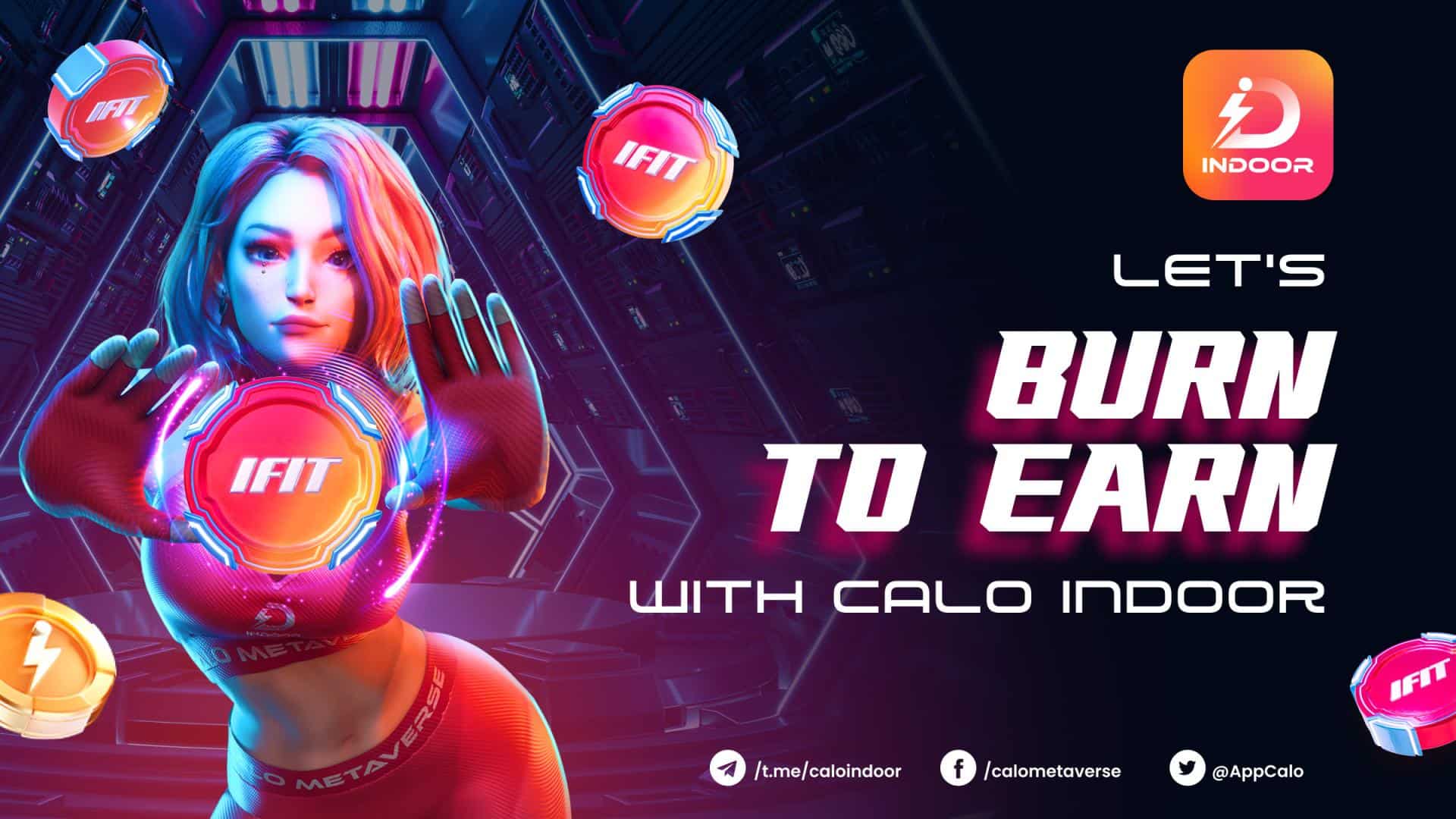 Calo Indoor startet als erstes Burn-to-Earn-Projekt mit AR und GameFi