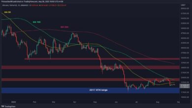 Steht Bitcoin nach einem wöchentlichen Rückgang von 8% vor $20K? (BTC Preis Analyse)