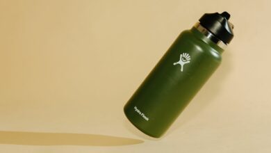 Was ist explodiert? Oh, du hast gerade deine Stahlwasserflasche fallen lassen