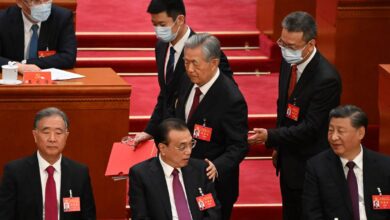 Der Ausstieg von Hu Jintao aus dem chinesischen Parteitag sorgt für Aufsehen