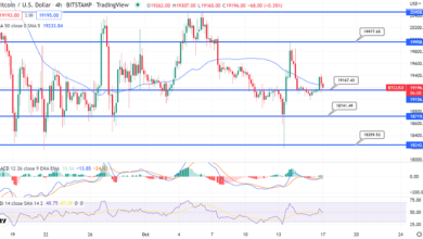 Der Bitcoin-Preis konsolidiert sich weiter über 19.000 $ – Schneller technischer Ausblick