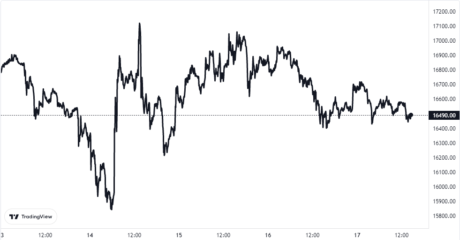 Bitcoin-Preisdiagramm