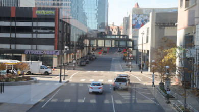 Die einzigartige Innenstadt von St. Paul in the Sky stellt Herausforderungen dar, wenn die Rückkehr zur Arbeit zunimmt