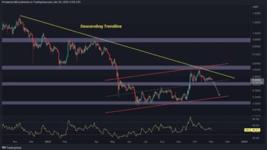 XRP am Rande eines großen Tests, Volatilität im Inbound? (Ripple Preisanalyse)
