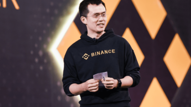Bitcoin falling after Binance rumors