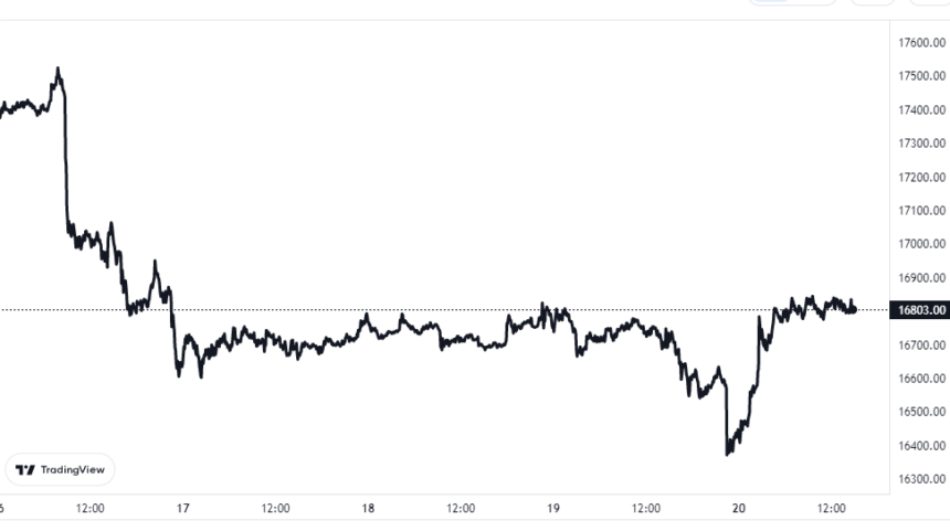 Bitcoin-Preisdiagramm