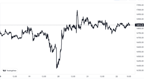 Bitcoin-Preisdiagramm