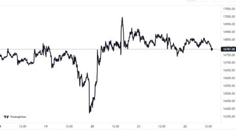 Bitcoin-Preisdiagramm