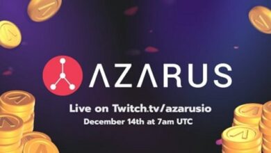 Gaming-Plattform Azarus zum Auflisten Uniswap