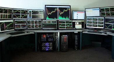 Warum verwenden Händler mehrere Bildschirme?