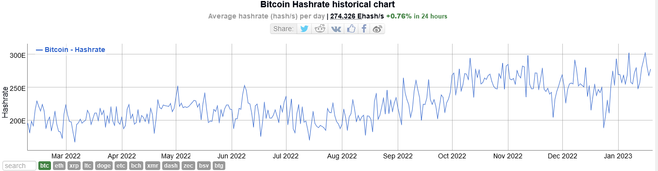 Bitcoin-Hash-Rate