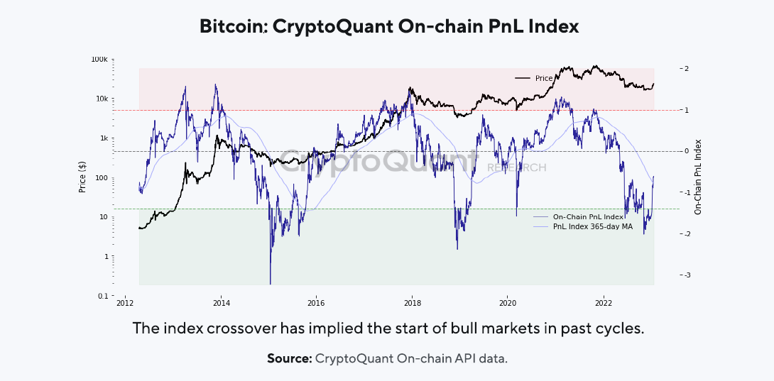 Bitcoin CryptoQuant PnL-Index