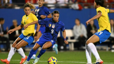 Swanson trifft erneut, als die USA Brasilien besiegten, um den SheBelieves Cup zu gewinnen