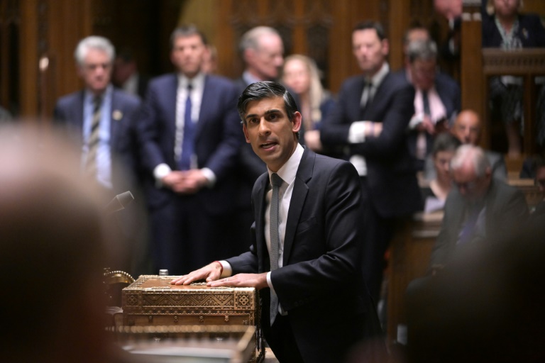 Premierminister Rishi Sunak wirbt für ein Abkommen mit der EU, um das Post-Brexit-Handelsabkommen mit Nordirland als Lösung für ein großes politisches Problem neu zu gestalten. (Foto: AFP) Premierminister Rishi Sunak wirbt für ein Abkommen mit der EU, um das Post-Brexit-Handelsabkommen mit Nordirland als Lösung für ein großes politisches Problem neu zu gestalten. (Foto: AFP)