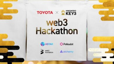 Web3-Hackathon auf Astar, gesponsert von der Toyota Motor Corporation