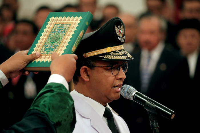 Der frühere Gouverneur von Jakarta ist ein potenzieller Präsidentschaftsfavorit