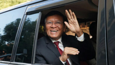 Kambodschas Oppositionsführer wegen Hochverrats inhaftiert