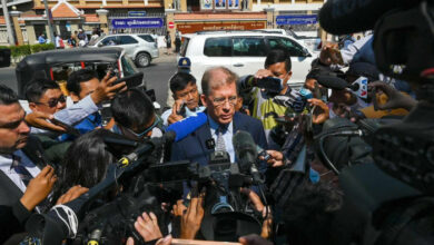 Kambodscha zuckt mit den Achseln im Fall des Hochverrats