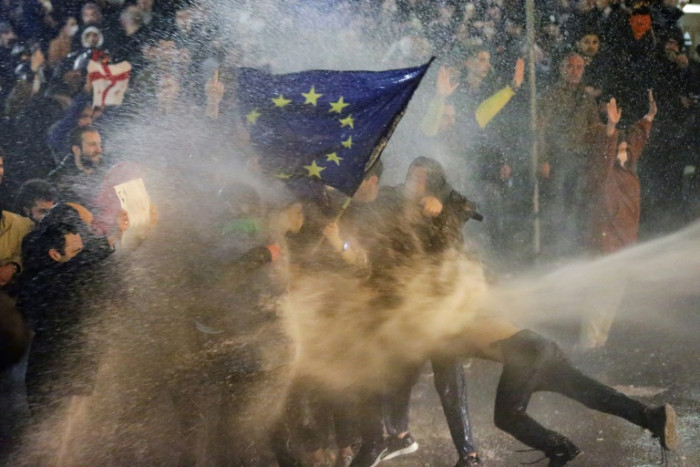 Georgien sieht Proteste gegen das Gesetz über „ausländische Agenten“.