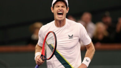 Murray überlebt einen weiteren angespannten Kampf, Raducanu rückt bei Indian Wells vor