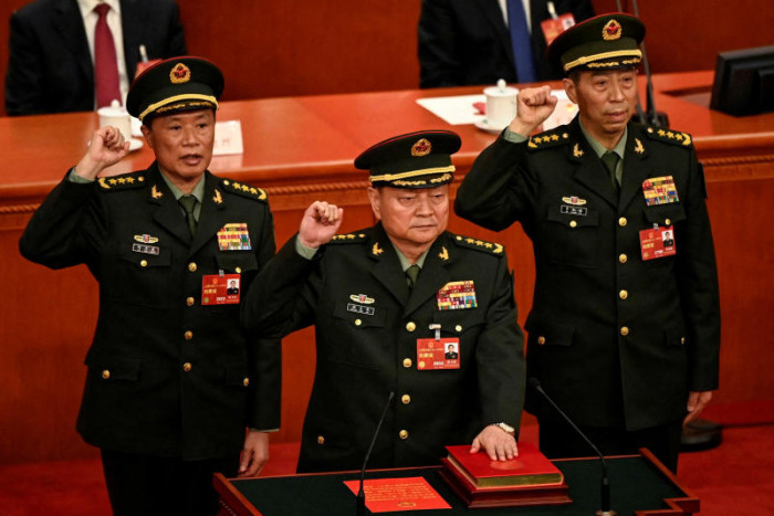 Von den USA sanktionierter General soll öffentliches Gesicht von Chinas wachsendem Militär werden