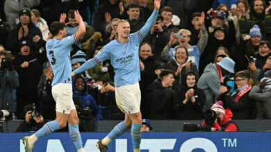 Haaland trifft fünf, um Man City ins Viertelfinale der Champions League zu bringen