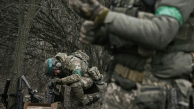 Ukrainische Kommandos bereiten ein Bakhmut-Gefecht vor
