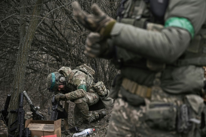 Ukrainische Kommandos bereiten ein Bakhmut-Gefecht vor