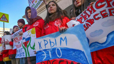 Putin macht Überraschungsbesuch auf der Krim