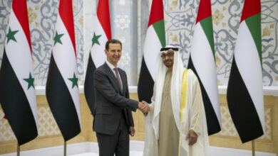 Zeit für Syrien, in den arabischen Schoß zurückzukehren, sagt der Präsident der VAE Assad während des Besuchs
