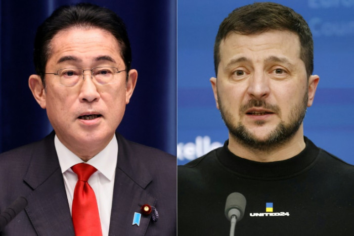 Der japanische Premierminister Kishida trifft Selenskyj bei einem Überraschungsbesuch in Kiew