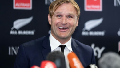 Neuseeland ernennt Scott Robertson zum Trainer der All Blacks ab 2024