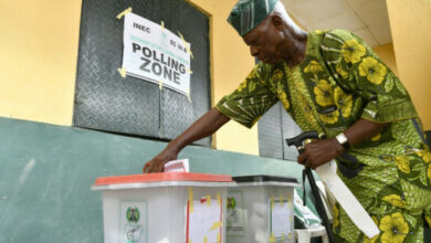 Die nigerianische Regierungspartei gewinnt die meisten staatlichen Umfragen