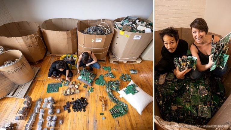 Greenpeace enthüllt „Skull of Satoshi“, um eine Debatte über die Umweltauswirkungen von Bitcoin anzuregen;  Der Schöpfer stellt klar, dass es „nicht als Anti-Bitcoin gedacht war“