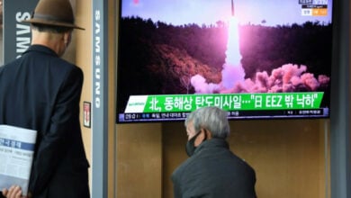 Nordkorea feuert ballistische Rakete mittlerer Reichweite oder länger ab