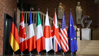 Die USA wehren sich beim G-7-Treffen gegen den wirtschaftlichen Zwang Chinas