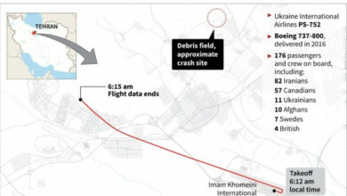 Iranisches Gericht verurteilt 10 Soldaten wegen Flugzeugabschuss in der Ukraine im Jahr 2020 zu Gefängnis