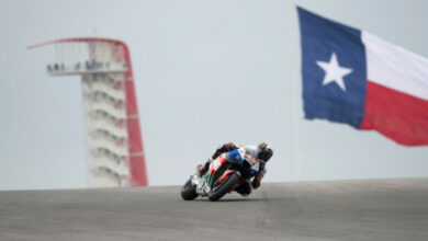 Rins regiert in Austin nach einem Fehler von Bagnaia