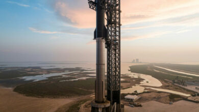 SpaceX Starship, die größte Rakete der Welt, steht für den ersten Testflug bereit