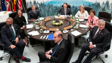 G7 verspricht „hohe Kosten“ für diejenigen, die Russland in der Ukraine helfen