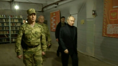 Putin macht einen seltenen Besuch an der ukrainischen Front