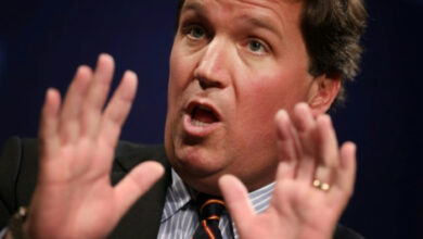 Der Provokateur von Fox News, Tucker Carlson, verlässt schockiert