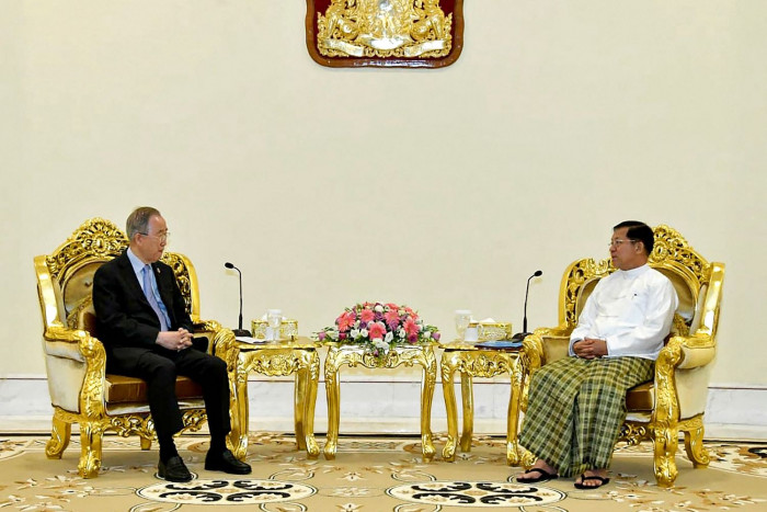 Ban Ki-moon: Das myanmarische Militär „muss erste Schritte“ zum Frieden unternehmen
