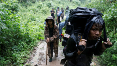 Geheime Gespräche über Myanmar in Indien