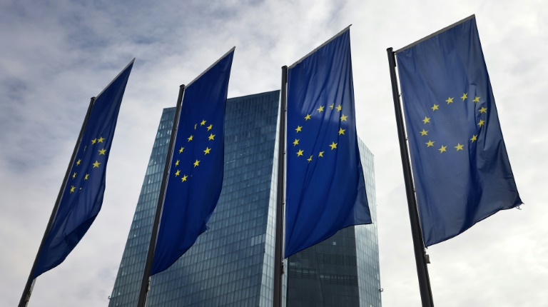 Die Wirtschaft der Eurozone wuchs in den ersten drei Monaten des Jahres nur um 0,1 Prozent gegenüber dem Vorquartal. (Foto: AFP) Die Wirtschaft der Eurozone wuchs in den ersten drei Monaten des Jahres nur um 0,1 Prozent gegenüber dem Vorquartal. (Foto: AFP)
