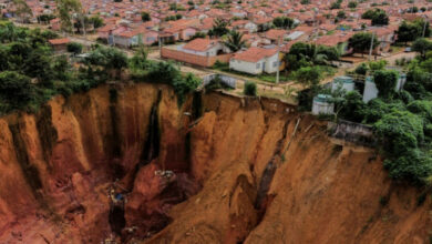 In Brasilien lebt eine zerstörte Stadt am Abgrund
