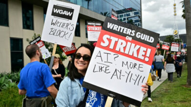Streiks in Hollywood, angeheizt durch die Behauptung, KI könne die Arbeit von Autoren übernehmen