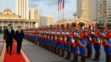 Macron besucht zum ersten Mal einen Besuch des französischen Präsidenten in der Mongolei